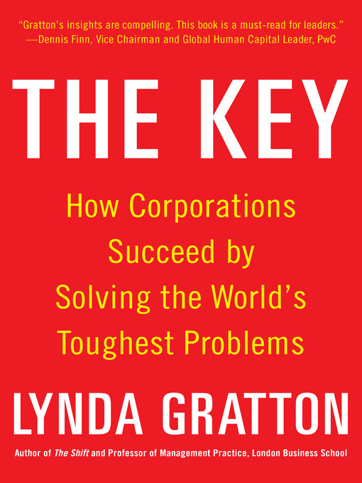 Title details for The Key by Lynda Gratton - Available